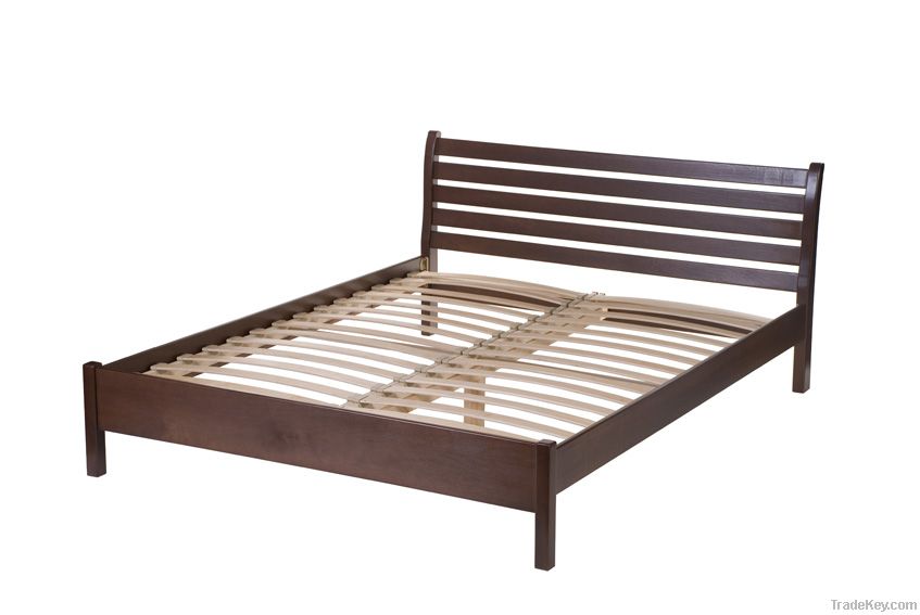 solid wood bed