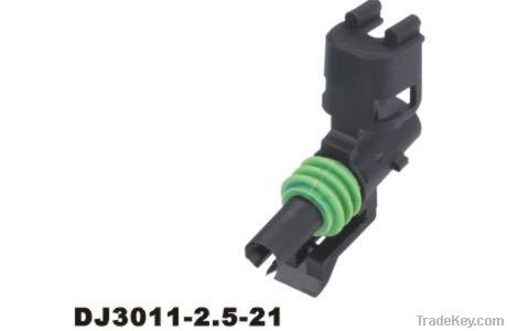 1pin black male and female automotive connector