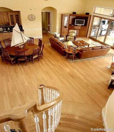 Natural Vertical bamboo flooring