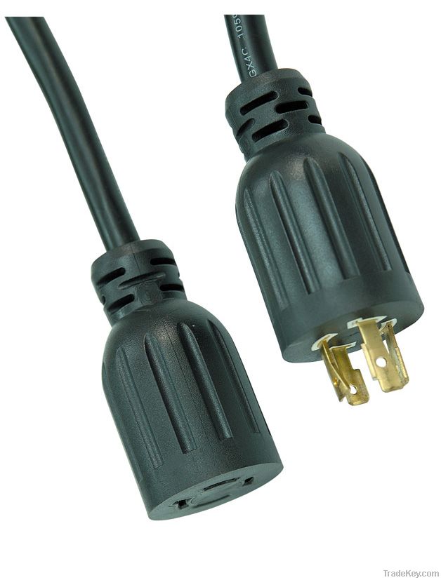 UL/CUL  Locking plug/socket, Locking extension cord, L5-15 L5-20 L6-16 L6-20 L7-15 L7-20 L5-30  L6-30 L14-20 L14-30 L14-50