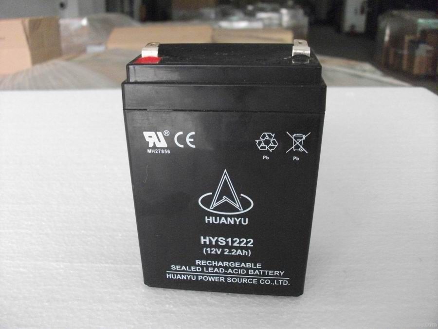 12V2.2AH lead acid battery