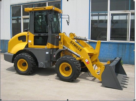 wheel loader, industrial machine