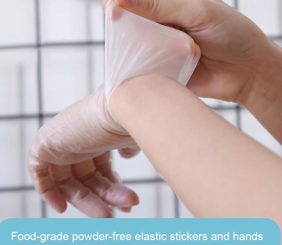 Powder free or powdered disposable nitrile Latex Gloves