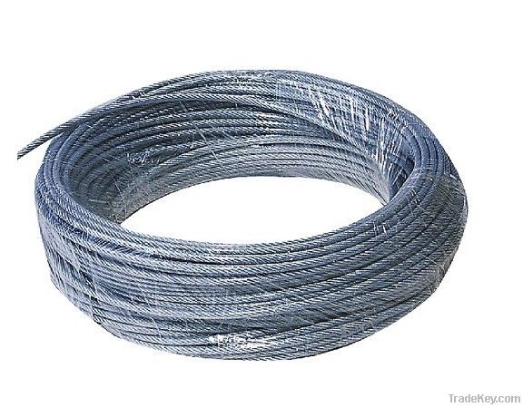 Galvanized steel wire rope