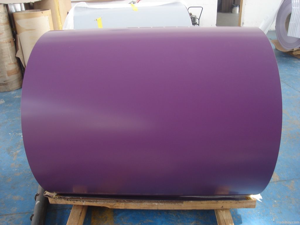 Color coated steel coil