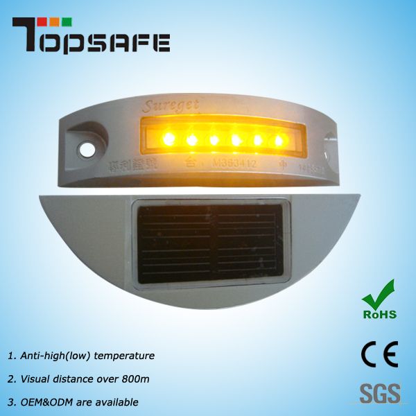 Aluminium Solar LED Road Reflector for Trucks