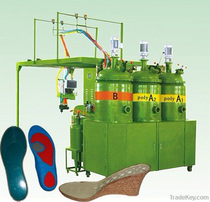 GL302 PU sole making machine