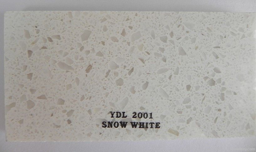 Quartz Slab/Snow White