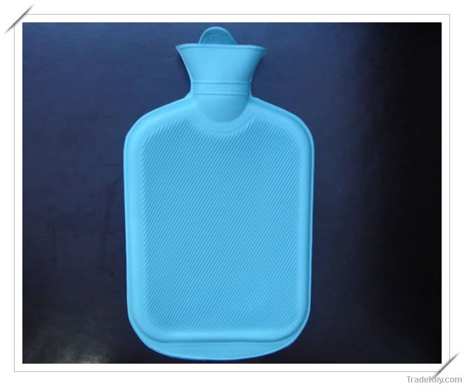 Rubber hot water bottle