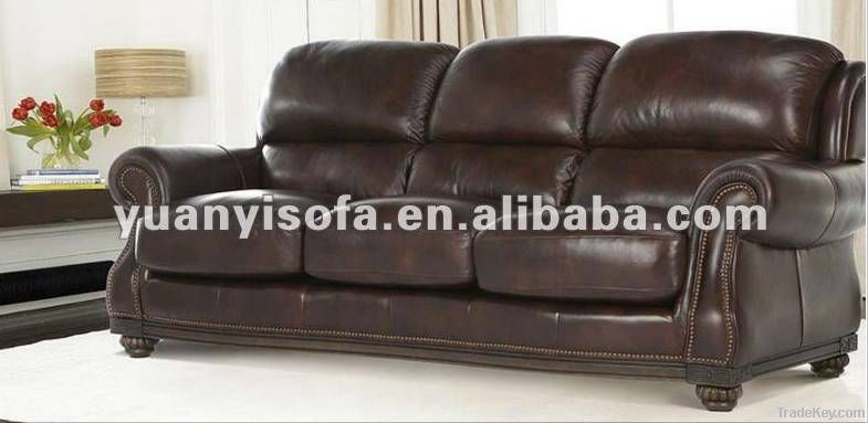 European style leather sofa set, modern sofa set, living room sofas