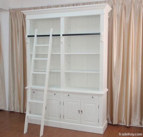 French country bookcase