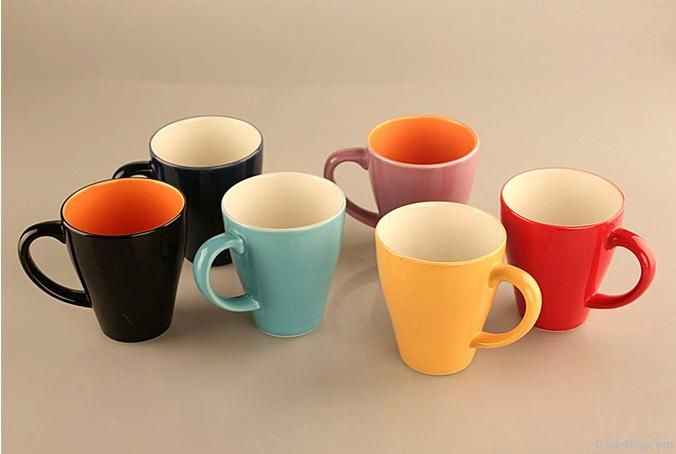 Porcelain coffee mug