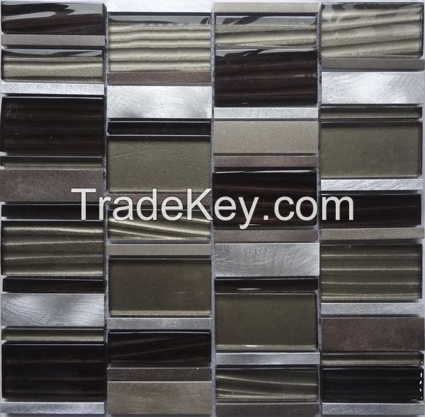 crystal glass stone mosaic