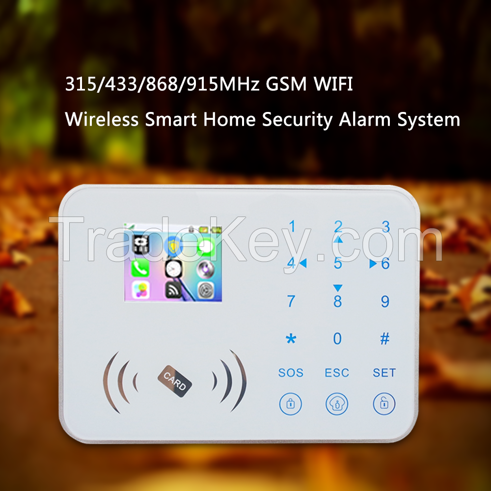 CG08 GSM+ WIFI Home Security Alarm System GSM Home Alarm System