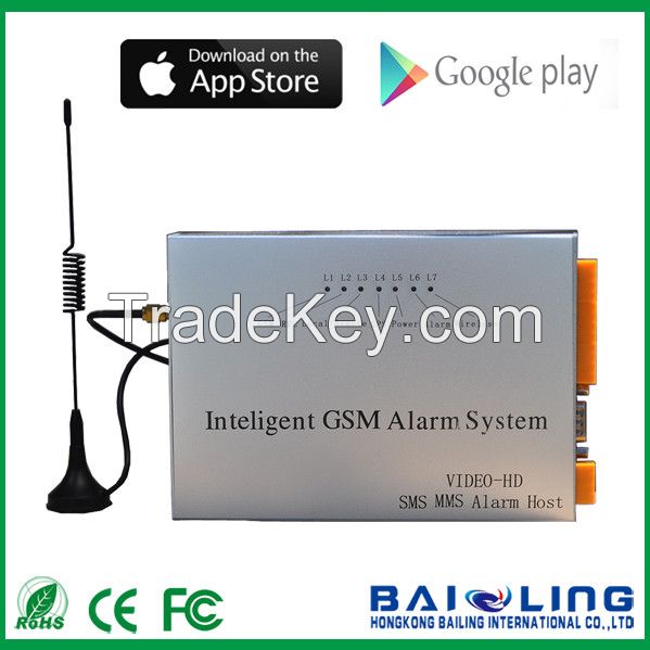 industrial  intelligent wireless commerical gsm alarm system