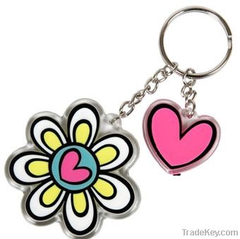 2012 Soft PVC Key chains, key rings, key tag, LED function key chains