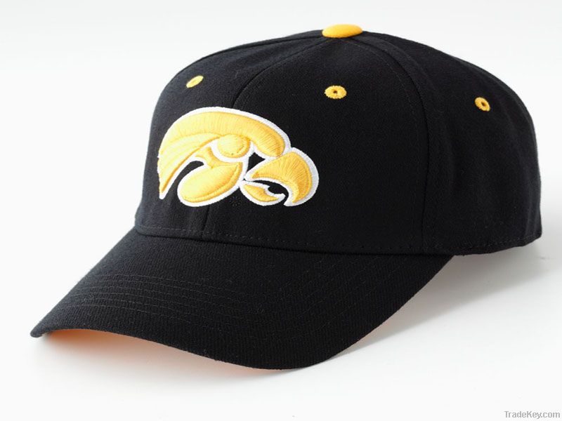 nice embroidery custom fitted hat ccap-02