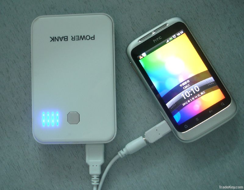 Dual USB Portable power pack 5000mAh