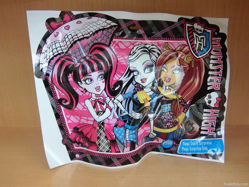 Plastic candy packaging bag