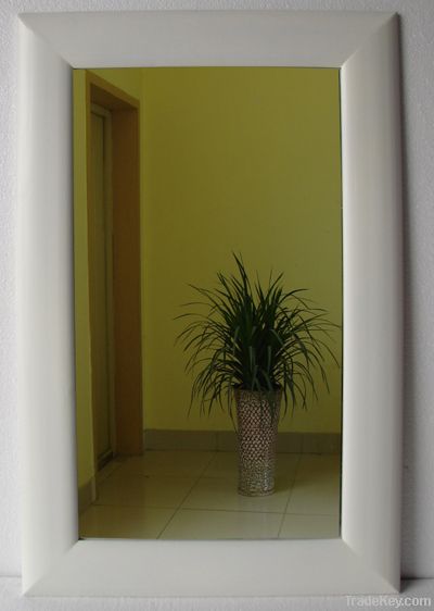 WOODEN WALL MIRROR