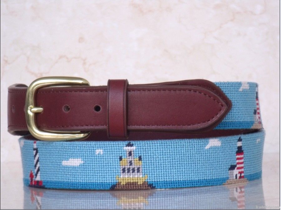 Needlepoint Belts