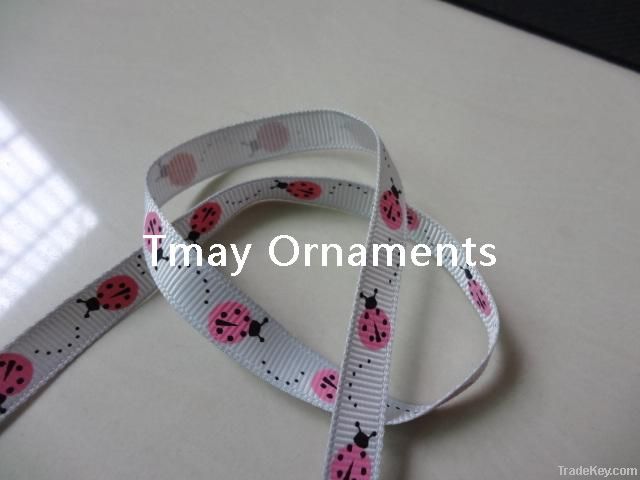 Printed Grosgrain ribbon, Organza Ribbon