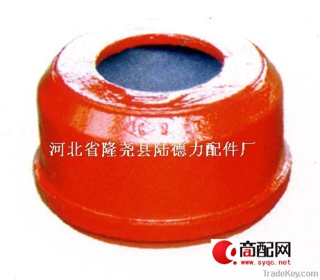 Heavy truck rear brake drum tricyclic