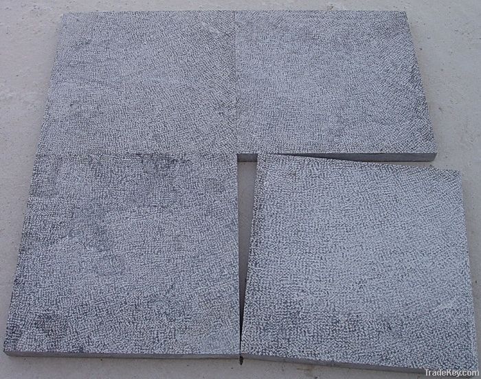 blue limestone paving tiles