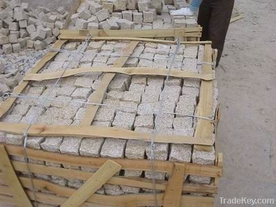 nature granite cube stone for paving