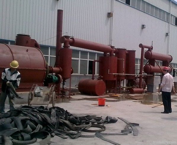 waste tyre recycling plant