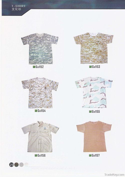 Camo Cotton T-shirt