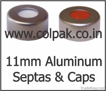 11mm Crimp Neck Caps Seals Septa