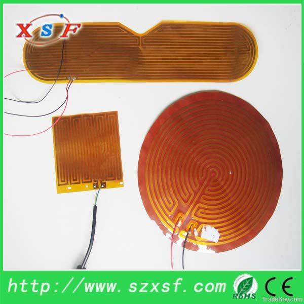 PET/ silicon / polyamide electric heating film heating membrance