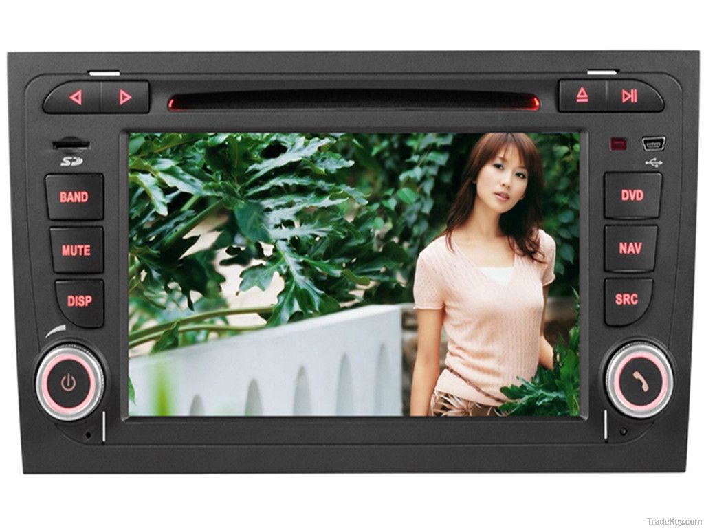 AUDI A4 car dvd player gps  navigation