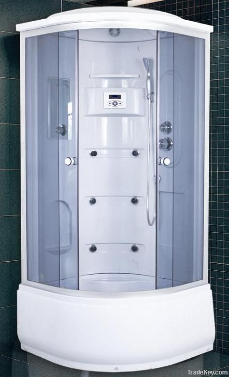 ABS background sector shower cabin