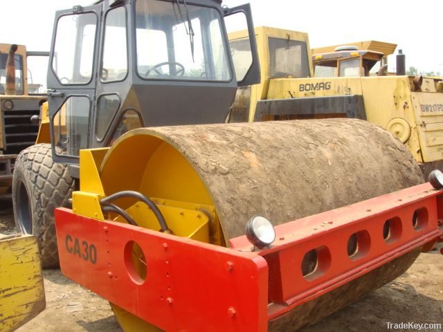 Used Dynapac vibrating road roller