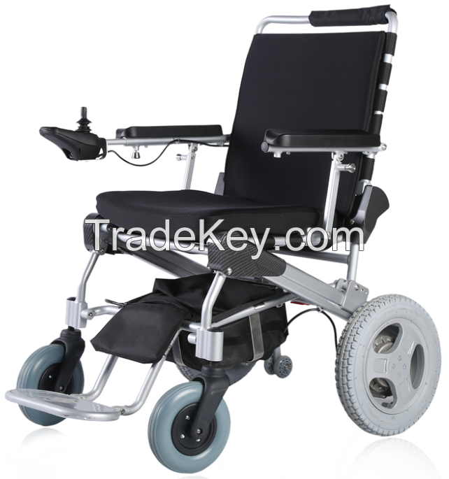 e-Throne Folding Wheelchair (8''10''  12''Brushless Motor)  CE 