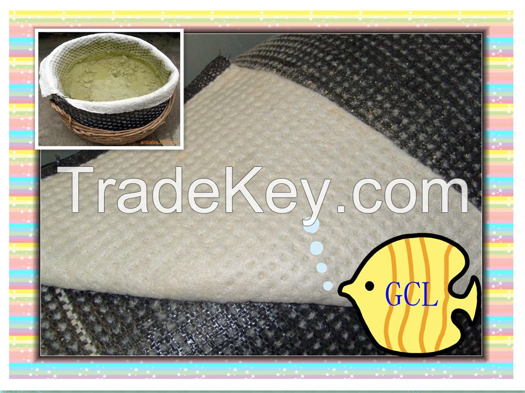 Sodium bentonite geosynthetic clay liner,dam liner,GCL 