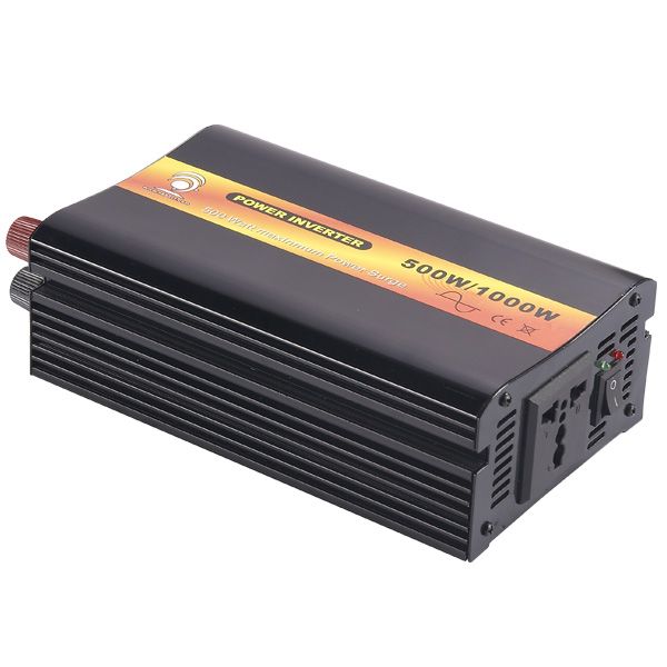 12VDC to 230VAC 50HZ 500W Pure Sine Wave Converter for Euro Plug