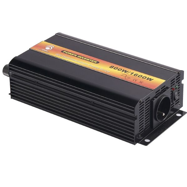 12VDC to 220VAC 50HZ 800W Pure Sine Wave Inverter with Universal Socket