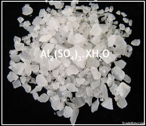 Ironless aluminium sulphate