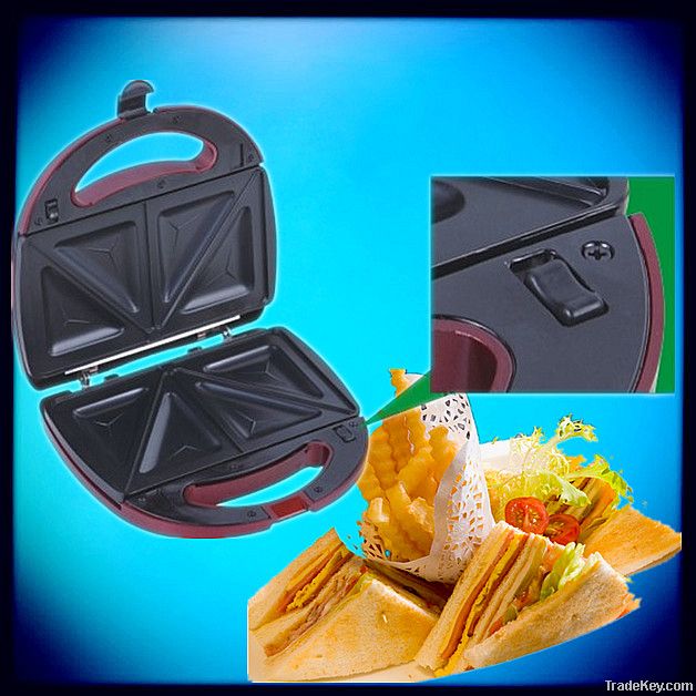 SANDWICH MAKER / Detachable grill sandwich maker with stainless steel