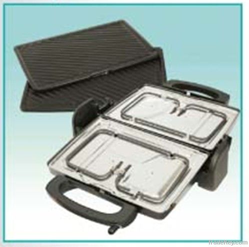 CONTACT GRILL/BARBECUE GRILL /Double temperature control CONTACT GRILL