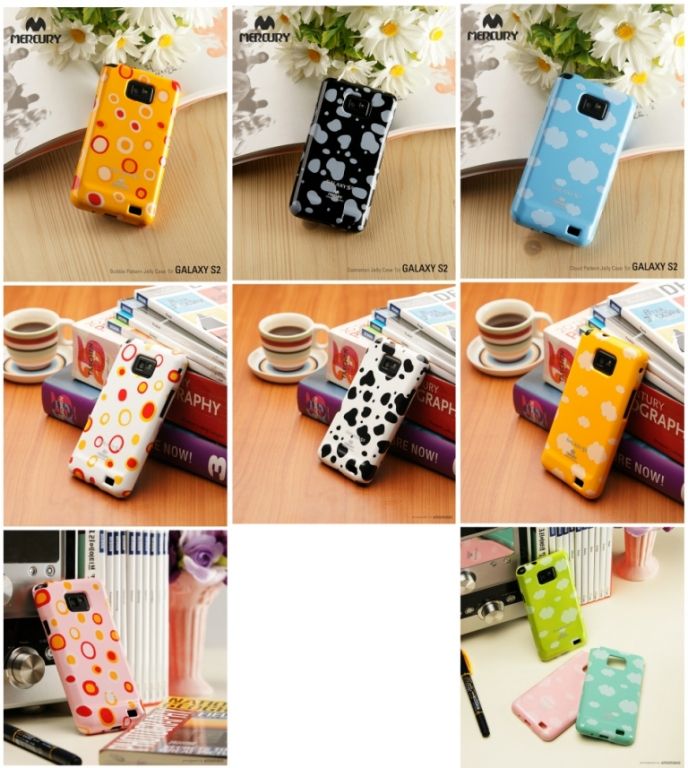 Temporary Special Price MERCURY LCP(Liquid Cubic Printing) JELLY CASE