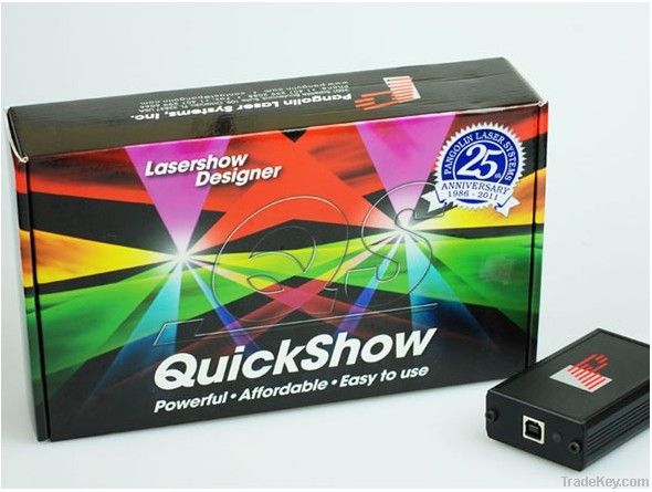 Pangolin Quickshow laser software