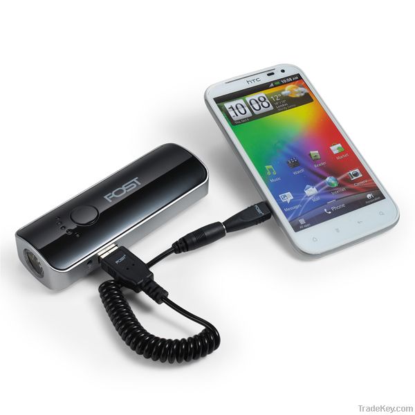 FOST 4800mah with 5V 2A output emergency battery charger for phones