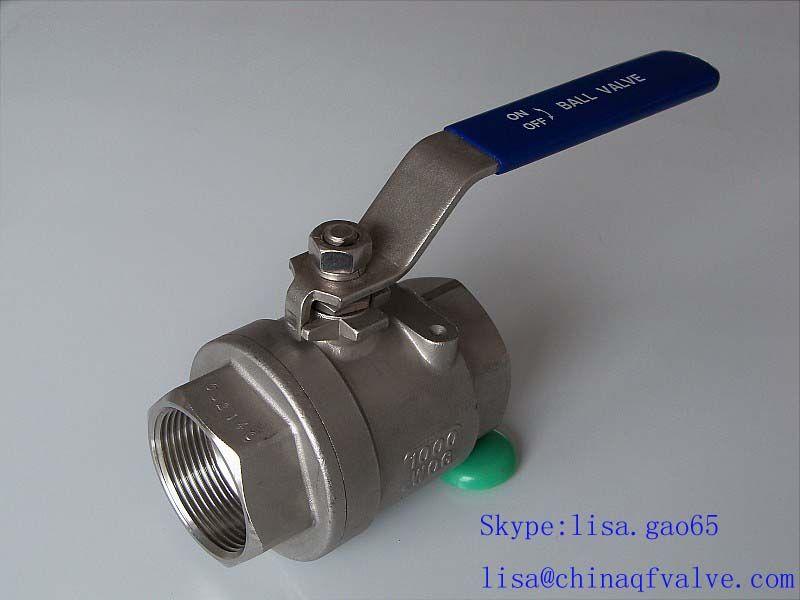 2 piece ball valve