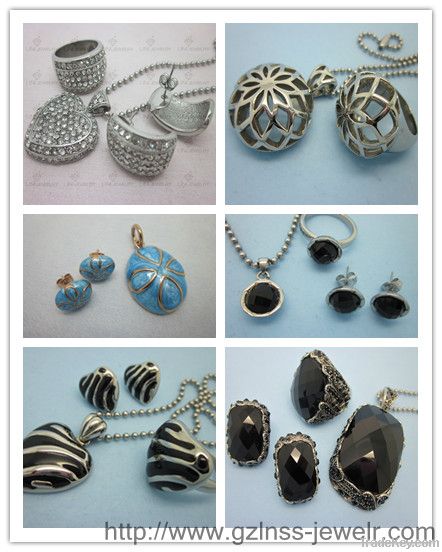 various stainless steel jewelry sets on lini stainless steel jewelry