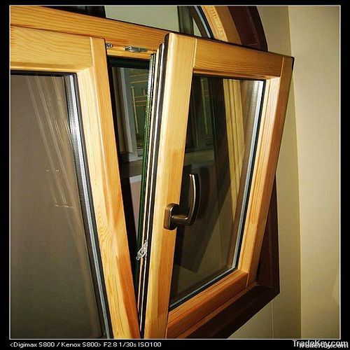 Wood Aluminum Cladding Exterior Window &amp; Door