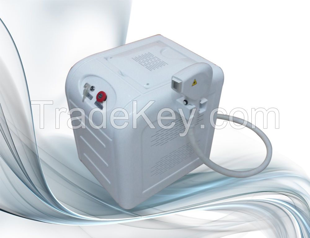 Portable 808nm diode laser hair removal/diode laser depilation/permanent hair removal machine